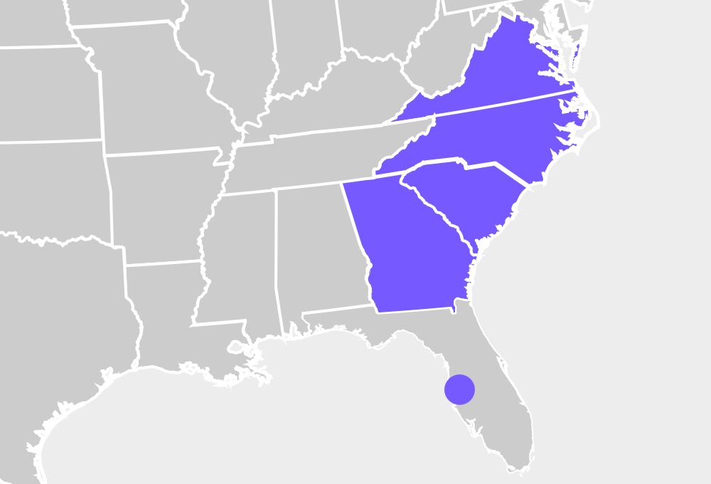 Liz Orsi territory map